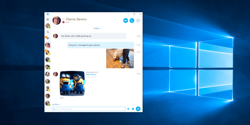 give control skype for business